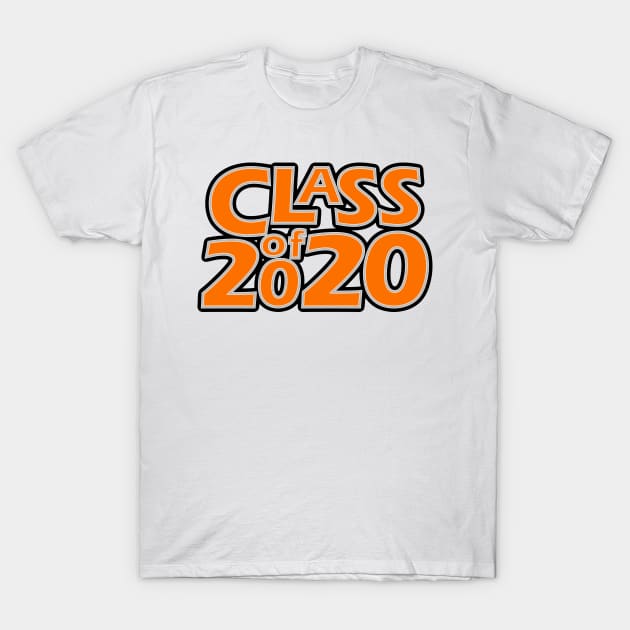 Grad Class of 2020 T-Shirt by gkillerb